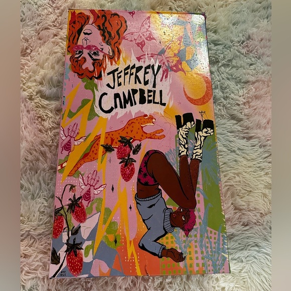 New Jeffrey Campbell Slouchy Over The Knee Studded Black Suede Boots - Picture 15 of 15